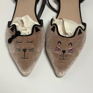 ASOS Lexus Cat Pointed Ballet Flats Size 7